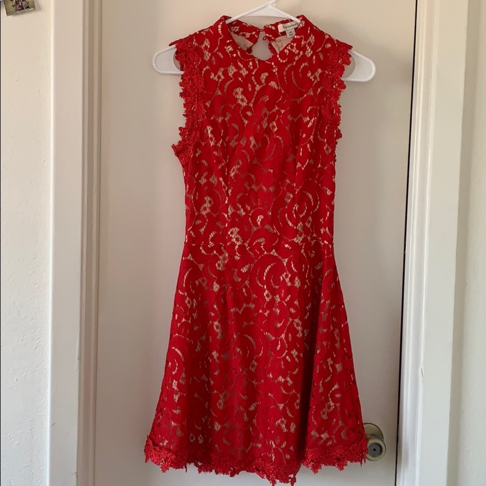 Francesca’s Red dress
